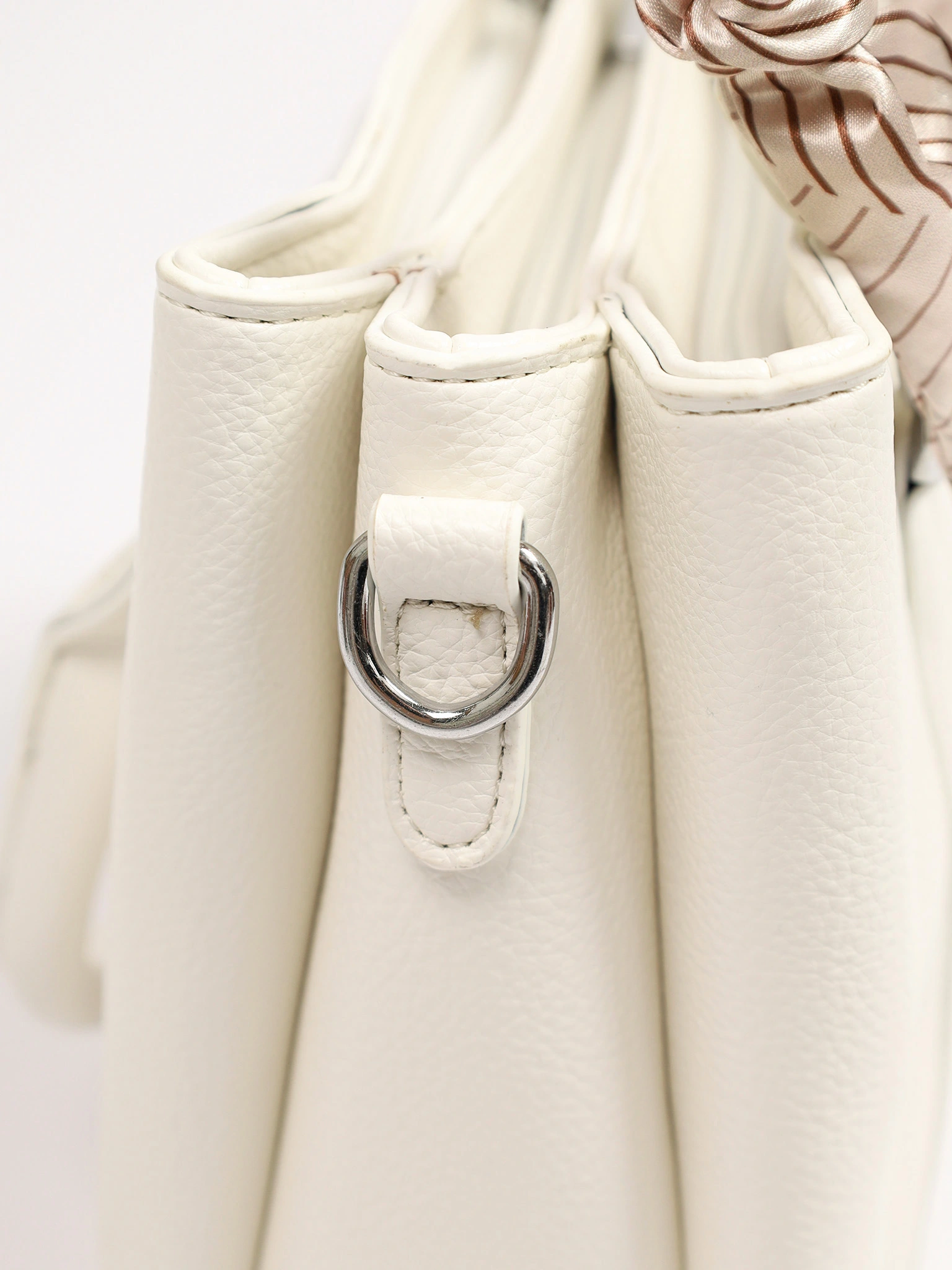 Сумка-тоут с декоративным платком в ассортименте